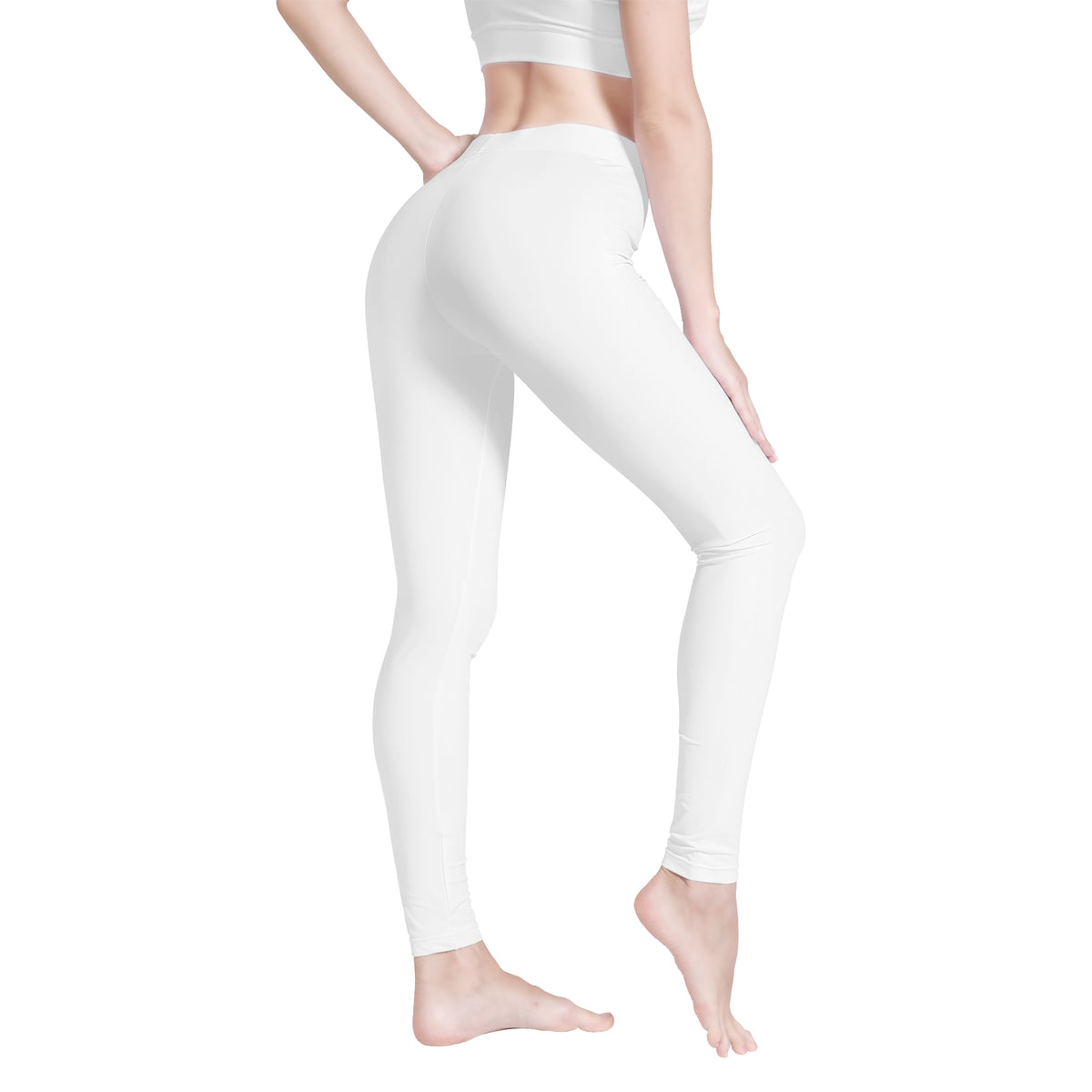 D48 All-Over Print Yoga Leggings for Workout and Training - SONIC*STUDIO*SON9S